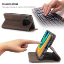 For Huawei Mate 30 4G / 5G CaseMe-013 Multifunctional Horizontal Flip Leather Case with Card Slot & Holder & Wallet(Coffee)