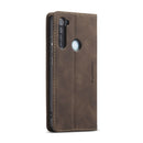 For Xiaomi Redmi Note 8 CaseMe-013 Multifunctional Horizontal Flip Leather Case with Card Slot & Holder & Wallet(Coffee)