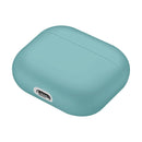 Solid Color Silicone Earphone Protective Case for AirPods 3(Green)