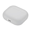 Solid Color Silicone Earphone Protective Case for AirPods 3(White)
