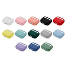 Solid Color Silicone Earphone Protective Case for AirPods 3(Orange)