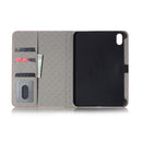 Crocodile Texture Horizontal Flip Leather Tablet Case with Holder & Card Slot & Wallet For iPad mini 6(Black)