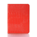 Crocodile Texture Horizontal Flip Leather Tablet Case with Holder & Card Slot & Wallet For iPad mini 6(Red)