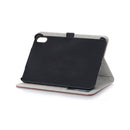 Crocodile Texture Horizontal Flip Leather Tablet Case with Holder & Card Slot & Wallet For iPad mini 6(Brown)