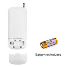 1000-2E Two-button Water Pump Motor Smart Socket Access Control Lamp Learning Wireless Remote Control, Frequency:433M 1527(White)