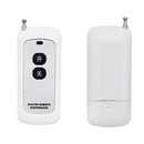 1000-2E Two-button Water Pump Motor Smart Socket Access Control Lamp Learning Wireless Remote Control, Frequency:433M 4.7(White)
