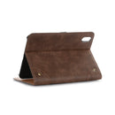 Retro Book Style Horizontal Flip PU Leather Tablet Case with Holder & Card Slots & Wallet For iPad mini 6(Coffee)