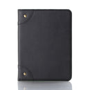 Retro Book Style Horizontal Flip PU Leather Tablet Case with Holder & Card Slots & Wallet For iPad mini 6(Black)