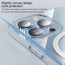 For iPhone 13 Pro Max ROCK Transparent Magnetic Shockproof Protective Case
