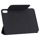 Horizontal Flip Ultra-thin Fixed Buckle Magnetic PU Tablet Case With Three-folding Holder & Sleep / Wake-up Function For iPad mini 6(Black)