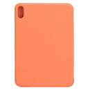 Horizontal Flip Ultra-thin Fixed Buckle Magnetic PU Tablet Case With Three-folding Holder & Sleep / Wake-up Function For iPad mini 6(Orange)