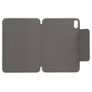 Horizontal Flip Ultra-thin Fixed Buckle Magnetic PU Tablet Case With Three-folding Holder & Sleep / Wake-up Function For iPad mini 6(Dark Grey)
