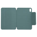 Horizontal Flip Ultra-thin Fixed Buckle Magnetic PU Tablet Case With Three-folding Holder & Sleep / Wake-up Function For iPad mini 6(Pine Needle Green)