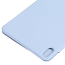 Horizontal Flip Ultra-thin Fixed Buckle Magnetic PU Tablet Case With Three-folding Holder & Sleep / Wake-up Function For iPad mini 6(Sky Blue)