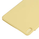 Horizontal Flip Ultra-thin Fixed Buckle Magnetic PU Tablet Case With Three-folding Holder & Sleep / Wake-up Function For iPad mini 6(Yellow)