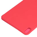 Horizontal Flip Ultra-thin Double-sided Clip Non-buckle Magnetic PU Tablet Case With Three-folding Holder & Sleep / Wake-up Function For iPad mini 6(Red)