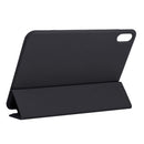 Horizontal Flip Ultra-thin Double-sided Clip Non-buckle Magnetic PU Tablet Case With Three-folding Holder & Sleep / Wake-up Function For iPad mini 6(Black)