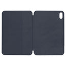 Horizontal Flip Ultra-thin Double-sided Clip Non-buckle Magnetic PU Tablet Case With Three-folding Holder & Sleep / Wake-up Function For iPad mini 6(Dark Blue)