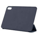 Horizontal Flip Ultra-thin Double-sided Clip Non-buckle Magnetic PU Tablet Case With Three-folding Holder & Sleep / Wake-up Function For iPad mini 6(Dark Blue)