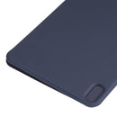 Horizontal Flip Ultra-thin Double-sided Clip Non-buckle Magnetic PU Tablet Case With Three-folding Holder & Sleep / Wake-up Function For iPad mini 6(Dark Blue)