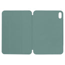 Horizontal Flip Ultra-thin Double-sided Clip Non-buckle Magnetic PU Tablet Case With Three-folding Holder & Sleep / Wake-up Function For iPad mini 6(Pine Needle Green)