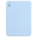 Horizontal Flip Ultra-thin Double-sided Clip Non-buckle Magnetic PU Tablet Case With Three-folding Holder & Sleep / Wake-up Function For iPad mini 6(Sky Blue)