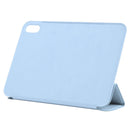 Horizontal Flip Ultra-thin Double-sided Clip Non-buckle Magnetic PU Tablet Case With Three-folding Holder & Sleep / Wake-up Function For iPad mini 6(Sky Blue)