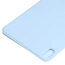Horizontal Flip Ultra-thin Double-sided Clip Non-buckle Magnetic PU Tablet Case With Three-folding Holder & Sleep / Wake-up Function For iPad mini 6(Sky Blue)
