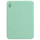 Horizontal Flip Ultra-thin Double-sided Clip Non-buckle Magnetic PU Tablet Case With Three-folding Holder & Sleep / Wake-up Function For iPad mini 6(Mint Green)