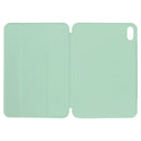 Horizontal Flip Ultra-thin Double-sided Clip Non-buckle Magnetic PU Tablet Case With Three-folding Holder & Sleep / Wake-up Function For iPad mini 6(Mint Green)