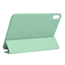 Horizontal Flip Ultra-thin Double-sided Clip Non-buckle Magnetic PU Tablet Case With Three-folding Holder & Sleep / Wake-up Function For iPad mini 6(Mint Green)
