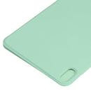 Horizontal Flip Ultra-thin Double-sided Clip Non-buckle Magnetic PU Tablet Case With Three-folding Holder & Sleep / Wake-up Function For iPad mini 6(Mint Green)