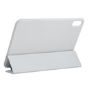 Horizontal Flip Ultra-thin Double-sided Clip Non-buckle Magnetic PU Tablet Case With Three-folding Holder & Sleep / Wake-up Function For iPad mini 6(Grey)
