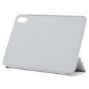 Horizontal Flip Ultra-thin Double-sided Clip Non-buckle Magnetic PU Tablet Case With Three-folding Holder & Sleep / Wake-up Function For iPad mini 6(Grey)