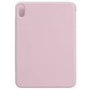 Horizontal Flip Ultra-thin Double-sided Clip Non-buckle Magnetic PU Tablet Case With Three-folding Holder & Sleep / Wake-up Function For iPad mini 6(Pink)