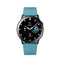 For Samsung Galaxy Watch 3 41mm Leather Watch Band(Blue)