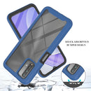 For Xiaomi Poco M3 / Note 9 4G Starry Sky Full Body Hybrid Shockproof Phone Case(Blue)