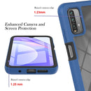 For Xiaomi Poco M3 / Note 9 4G Starry Sky Full Body Hybrid Shockproof Phone Case(Blue)