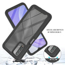For Xiaomi Poco M3 / Redmi Note 9 4G Starry Sky Full Body Hybrid Shockproof Phone Case(Black)
