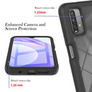 For Xiaomi Poco M3 / Redmi Note 9 4G Starry Sky Full Body Hybrid Shockproof Phone Case(Black)