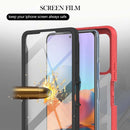 For Xiaomi Redmi Note 10 Pro Starry Sky Full Body Hybrid Shockproof Phone Case(Red)