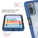 For Xiaomi Redmi Note 10 Pro Starry Sky Full Body Hybrid Shockproof Phone Case(Blue)