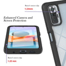 For Xiaomi Redmi Note 10 Pro Starry Sky Full Body Hybrid Shockproof Phone Case(Black)