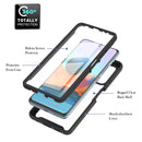 For Xiaomi Redmi Note 10 Pro Starry Sky Full Body Hybrid Shockproof Phone Case(Black)