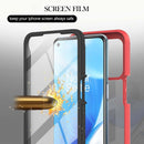 For OPPO A54 5G / A74 5G / A93 5G / OnePlus Nord N200 5G Starry Sky Full Body Hybrid Shockproof Phone Case(Red)