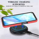 For OPPO A54 5G / A74 5G / A93 5G / OnePlus Nord N200 5G Starry Sky Full Body Hybrid Shockproof Phone Case(Red)