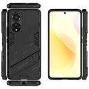 For Huawei nova 9 Punk Armor 2 in 1 PC + TPU Shockproof Case with Invisible Holder(Black)