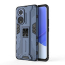 For Huawei nova 9 Supersonic PC + TPU Shock-proof Protective Case with Holder(Blue)