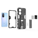 For Huawei nova 9 Supersonic PC + TPU Shock-proof Protective Case with Holder(Blue)