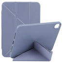 TPU Horizontal Deformation Flip Leather Tablet Case with Holder For iPad mini 6(Lavender Grey)
